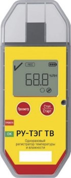 Терморегистратор РУ-ТЭГ ТВ (температура + влажность)